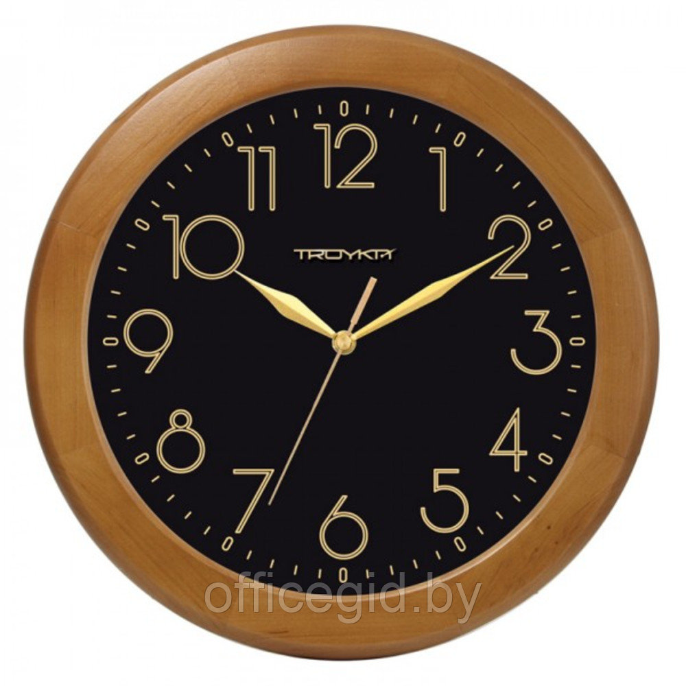 Часы настенные "988958", коричневый - фото 1 - id-p188892196