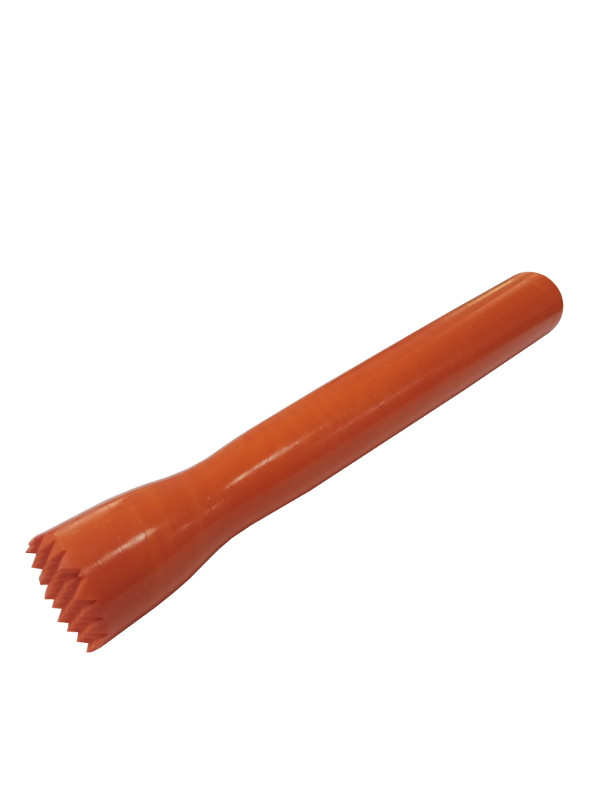 Мастергласс Мадлер АБС-пластик 21 см. оранжевый, поверхность решетка MG /1/