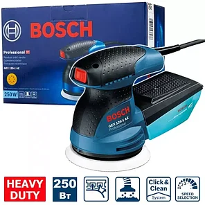Эксцентриковая шлифмашина Bosch GEX 125-1 AE Professional, фото 2
