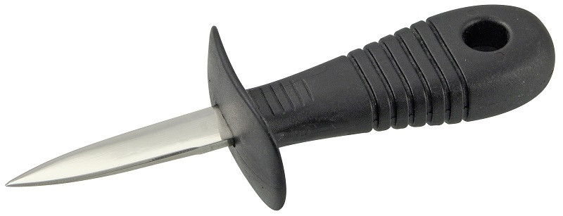 Fackelmann (Германия) Нож для устриц 50/140 мм. с ограничителем, ручка черная FM /1/6/ - фото 1 - id-p188900033