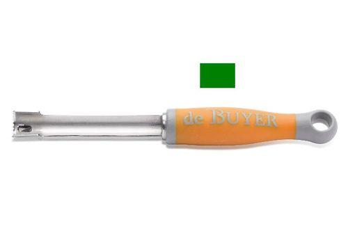 De Buyer (Франция) Нож для вырезания сердцевины 115/245 мм. d=20 мм. зеленая ручка De Buyer /1/ - фото 1 - id-p188901672