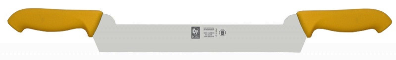Icel (Португалия) Нож для сыра 260/540 мм. с двумя ручками, желтый PRACTICA Icel /1/6/