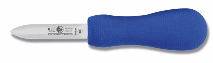 Icel (Португалия) Нож для устриц  65/170 мм. ручка синяя Icel /1/6/