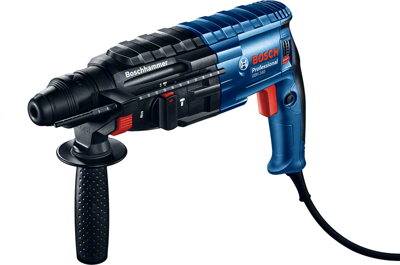 Перфоратор Bosch GBH 240 Professional (790 Вт, 2.7 Дж, кейс) 0611272100 - фото 4 - id-p188907494