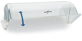 APS (Германия) Крышка Roll-Top 53*32,5 см. h=17 см. пластик, нерж. ручка  APS /1/