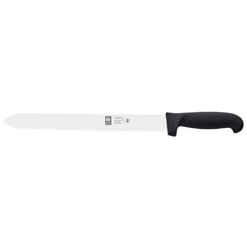Icel (Португалия) Нож для нарезки 300/440 мм. черный с волн. кромкой PRACTICA Icel /1/6/ - фото 1 - id-p188906562