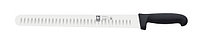 Icel (Португалия) Нож для нарезки 300/435 мм. черный с бороздками PRACTICA Icel /1/6/