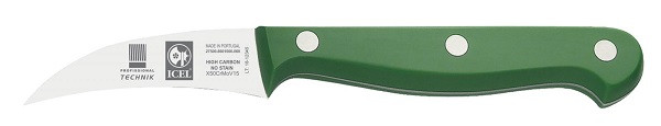 Icel (Португалия) Нож для чистки овощей 60/165 мм. зеленый TECHNIC Icel /1/ - фото 1 - id-p188906907