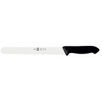 Icel (Португалия) Нож для нарезки 250/400 мм. c волн. кромкой, черный HoReCa Icel /1/6/