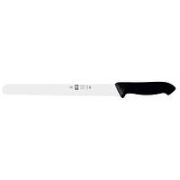 Icel (Португалия) Нож для нарезки 300/450 мм. с волн. кромкой, черный HoReCa Icel /1/6/