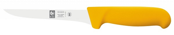Icel (Португалия) Нож обвалочный 150/275 мм. изогнутый желтый Poly Icel /1/ - фото 1 - id-p188906997