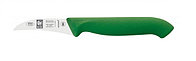 Icel (Португалия) Нож для чистки овощей 60/170 мм. изогнутый, зеленый HoReCa Icel /1/12/