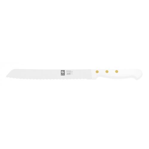 Icel (Португалия) Нож для хлеба 215/340 мм. белый с волн. кромкой TECHNIC Icel /1/6/
