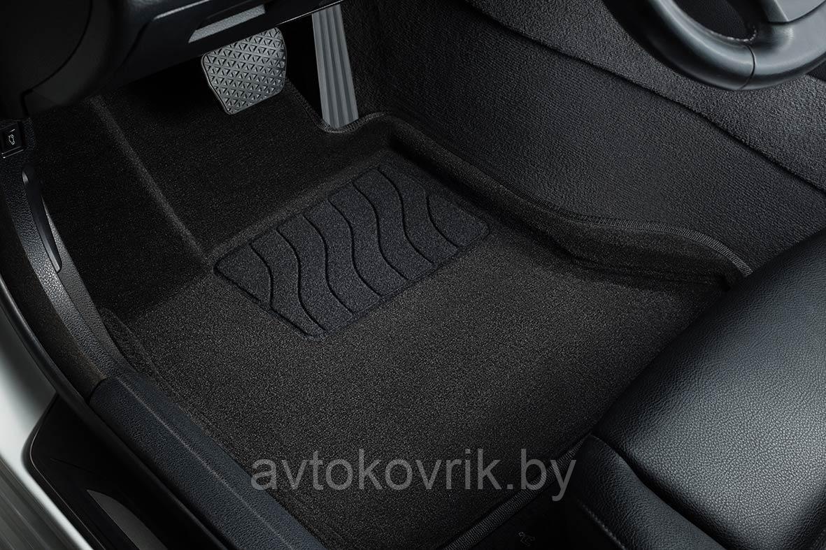 Коврики Renault Arkana с 2019- салона 3D EVA "СОТЫ" черный и серый цвета - фото 3 - id-p188909397