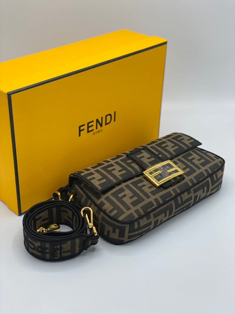 Брендовая сумка "Fendi" (под оригинал). [ПОД ЗАКАЗ 2-5 ДНЕЙ] [ПРЕДОПЛАТА], фото 1