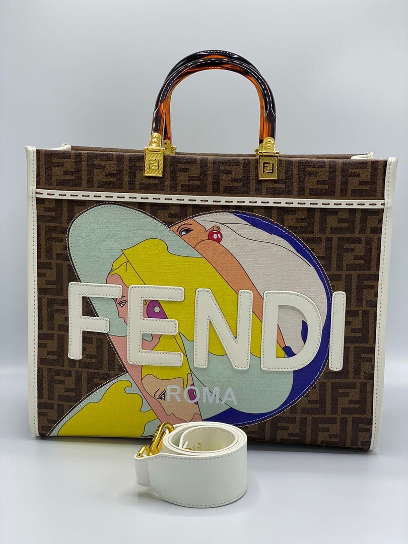 Брендовая сумка "Fendi" (под оригинал). [ПОД ЗАКАЗ 2-5 ДНЕЙ] [ПРЕДОПЛАТА]