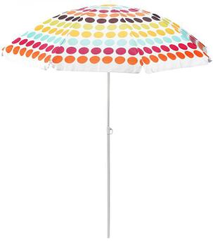 Зонт от солнца Wildman Полька 81-503 складной на дачу пляжный садовый уличный зонт для дачи торговли