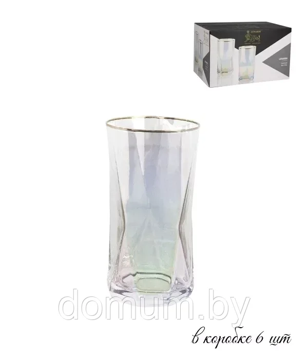 Набор из 6 стаканов 500 мл в под.уп. 121-001 - фото 1 - id-p188913768