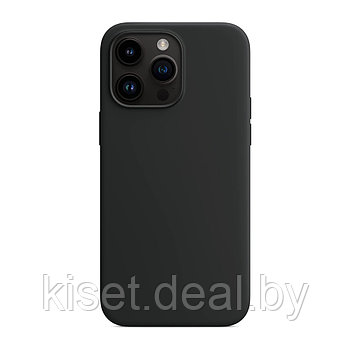 Силиконовый чехол KST MC для Apple iPhone 14 Pro Max черный