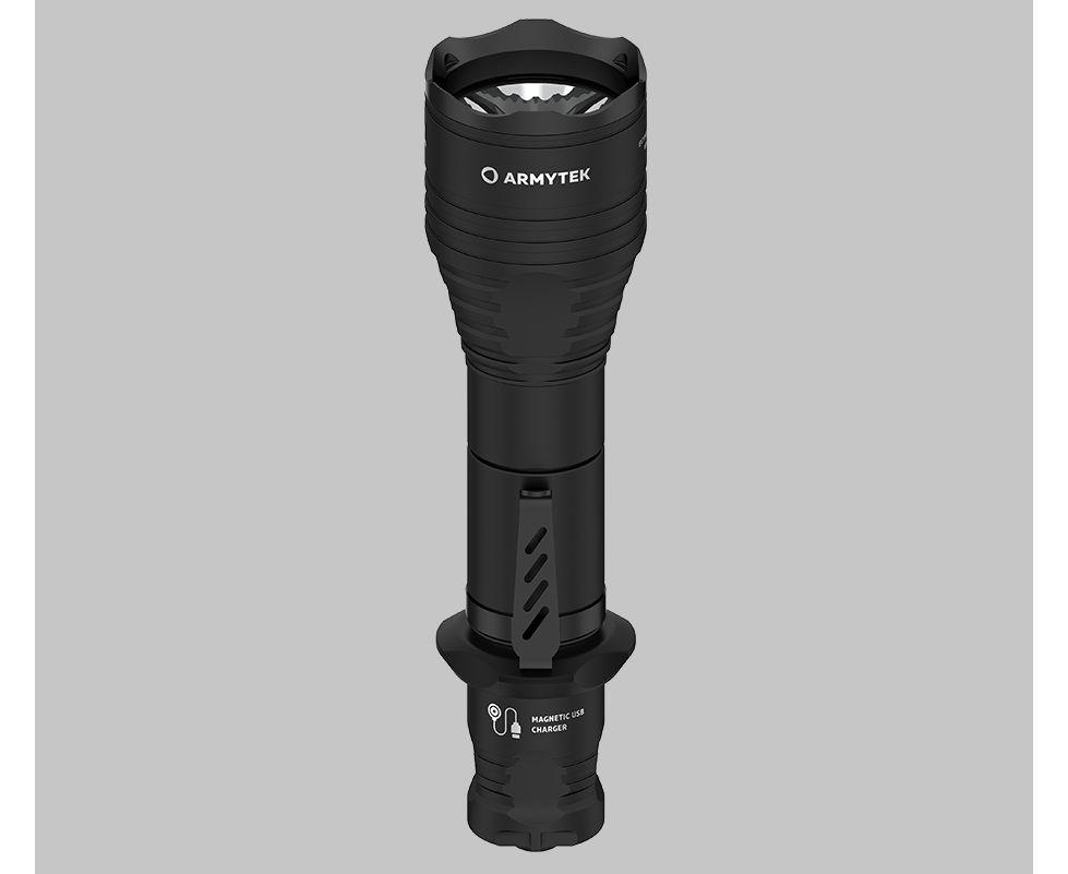 Фонарь охотничий аккумуляторный Armytek Viking Pro Magnet USB White