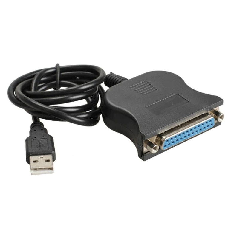 Кабель-переходник USB AM - LPT (DB25F) 0.8м