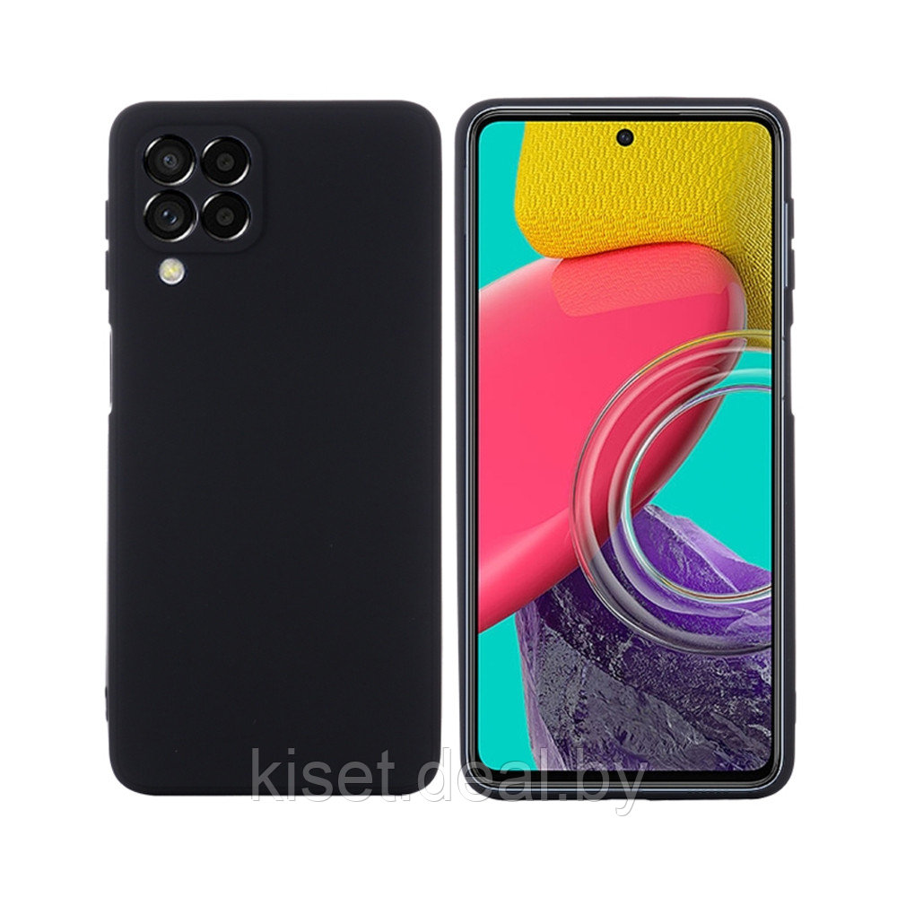 Силиконовый чехол KST SC для Samsung Galaxy M53 2022 черный - фото 1 - id-p188922856