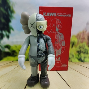 Kaws Dissected Gray Игрушка 40 см - фото 1 - id-p179629539