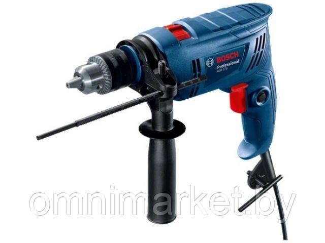 Дрель ударная BOSCH GSB 570 в кор. (Мощность: 570 Вт) - фото 1 - id-p188927319