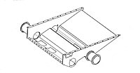 Корпус блока шнеков (поддон) КЗК-10-0218030А (КЗК-10-0218030А-01, ВР - 09.38.00.010)