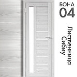 Межкомнатная дверь "БОНА" 04 (Цвета - Лиственница Сибиу; Дуб Сонома; Дуб Стирлинг), фото 2