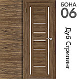Межкомнатная дверь "БОНА" 06 (Цвета - Лиственница Сибиу; Дуб Сонома; Дуб Стирлинг), фото 4