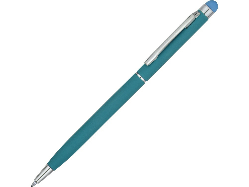 Оптом Ручка-стилус металлическая шариковая «Jucy Soft» soft-touch - фото 2 - id-p123397503