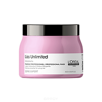 Разглаживающая маска для непослушных волос Liss Unlimited Loreal Professionnel 500 мл