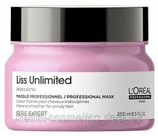 Разглаживающая маска для непослушных волос Liss Unlimited Loreal Professionnel 250 мл