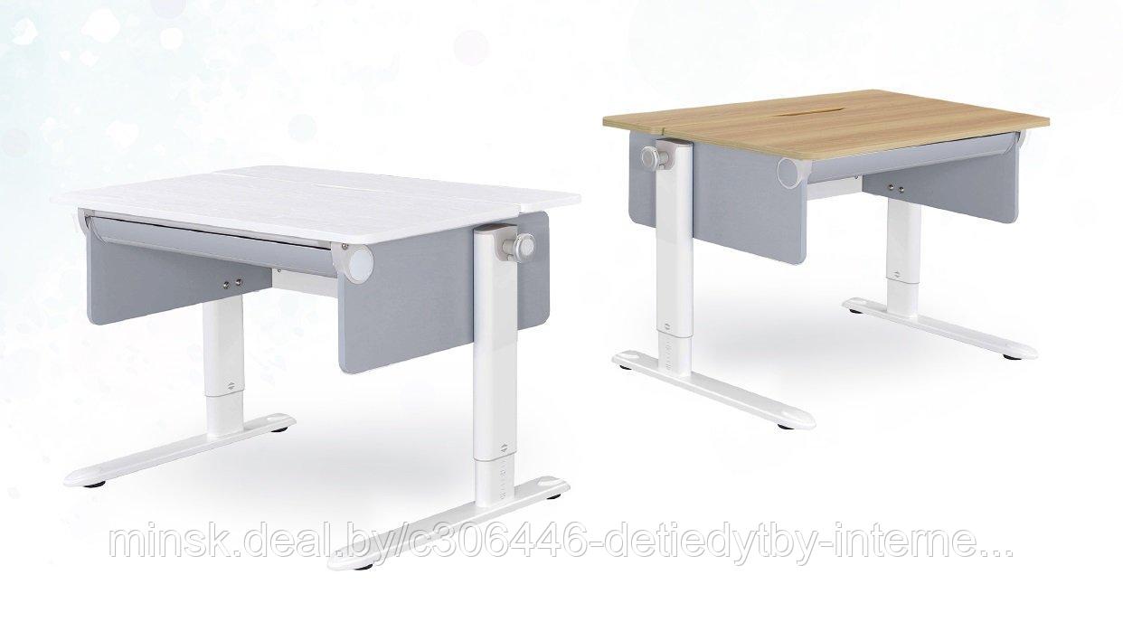 Растущий стол-парта CooBee-502 с бюваром Белое дерево - фото 2 - id-p188944021