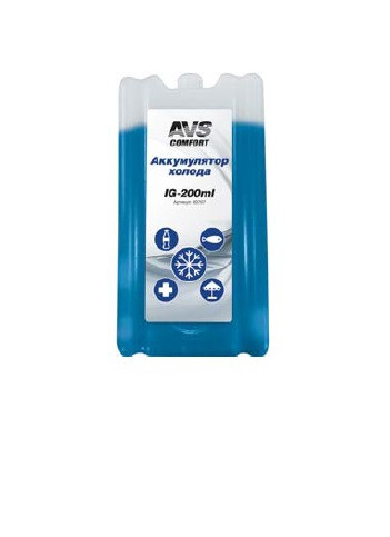 Аккумулятор холода AVS IG-200 пластик - фото 1 - id-p188952981
