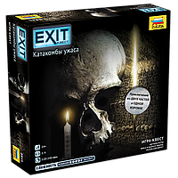 Настольная игра EXIT-КВЕСТ. Катакомбы ужаса. Компания Звезда