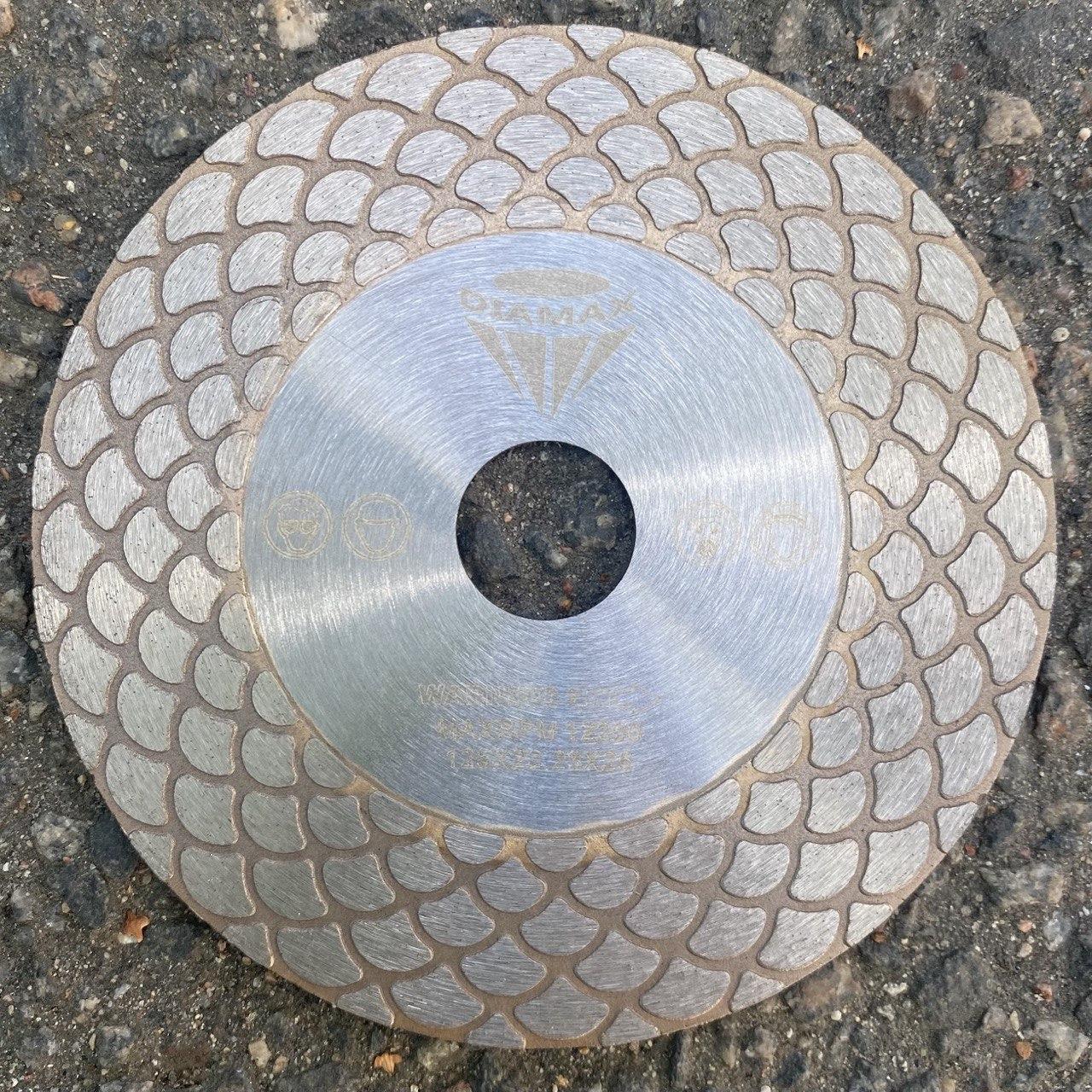 Алмазный диск для заусовки плитки под 45 градусов