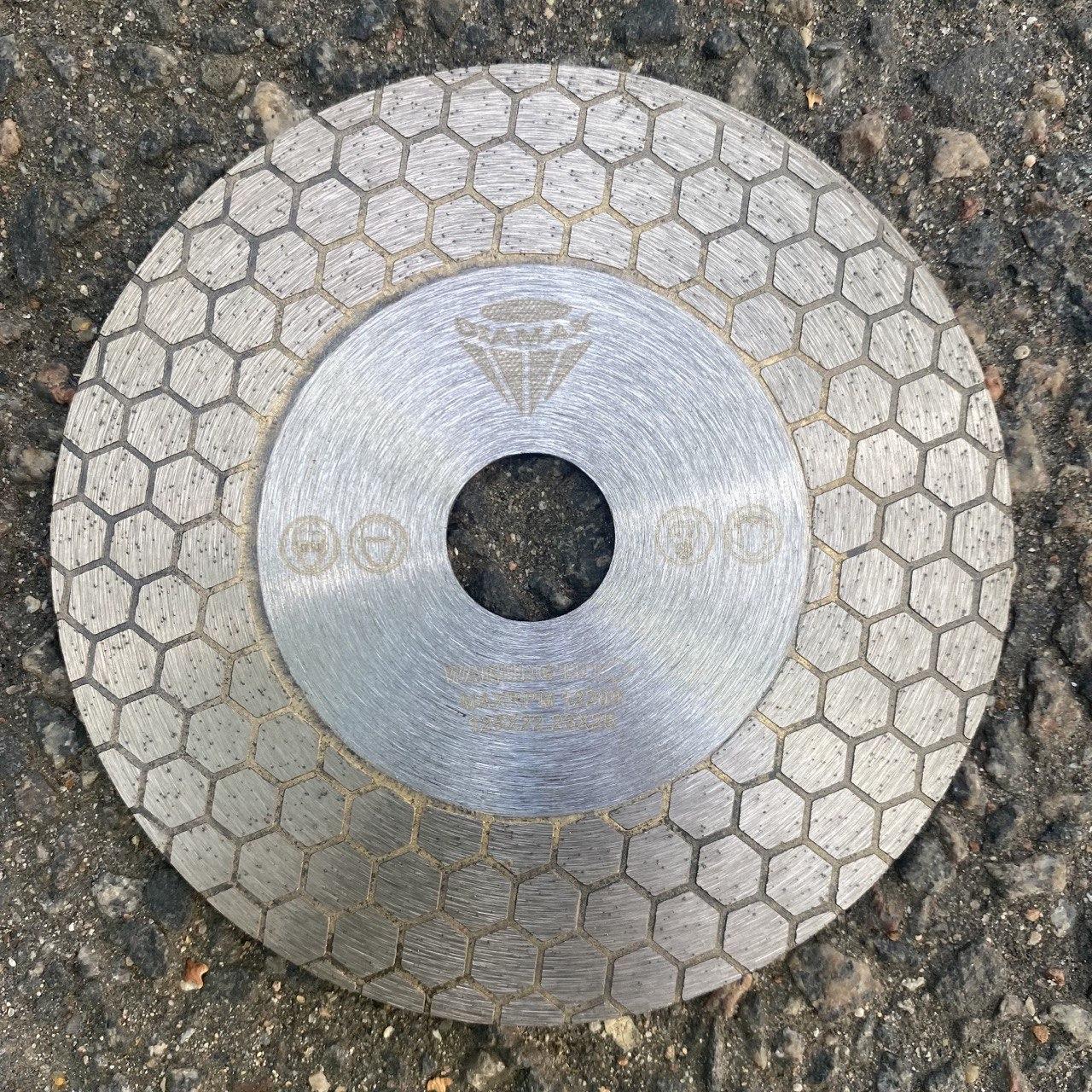 Алмазный диск для заусовки плитки под 45 градусов - фото 1 - id-p188953856