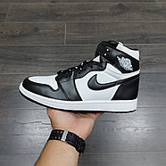 Кроссовки Air Jordan 1 High Black White, фото 7