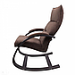 Кресло-качалка Moreno (венге/коричневый), фото 5