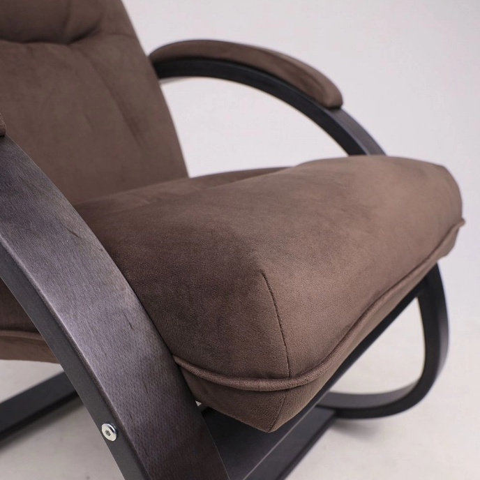 Кресло-качалка Moreno (венге/коричневый) - фото 10 - id-p188954453