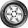 Зимняя шина Bridgestone Blizzak DM-V2 275/55R20 117T, фото 5