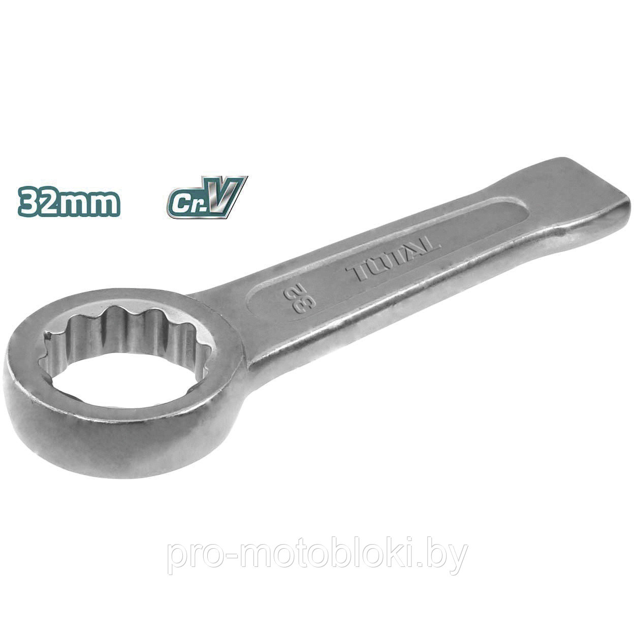 Ключ накидной 32 мм TOTAL THT104032 - фото 2 - id-p187678260