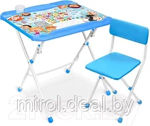 Комплект мебели с детским столом Ника КНД4П/1 Азбука в кругу друзей