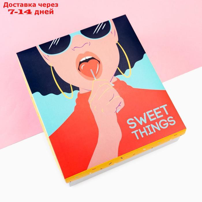Набор подарочный "Sweet things" полотенце и акс - фото 8 - id-p188540087