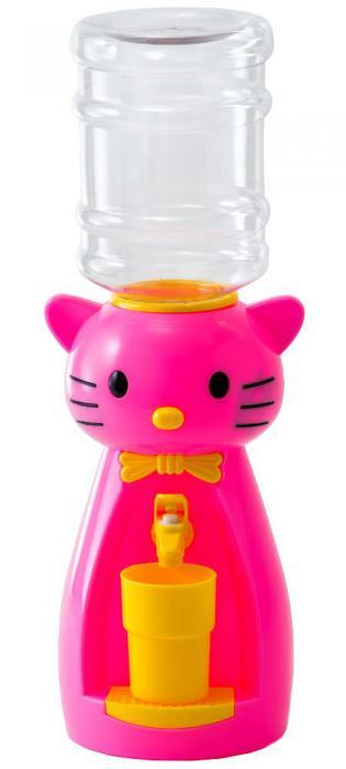 Детский кулер для воды Vatten Kids Kitty со стаканчиком Pink 4918 - фото 1 - id-p188389565