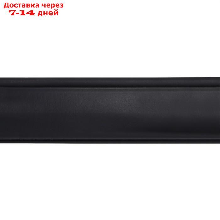 Лента бордюрная, 0,11 × 10 м, толщина 1 мм, пластиковая, чёрная, KANTA - фото 2 - id-p188541277