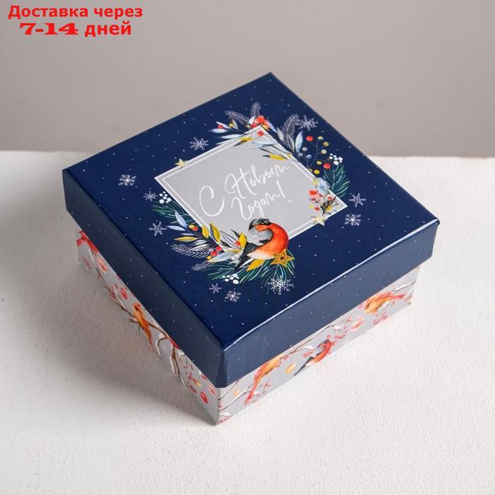 Набор подарочных коробок 6 в 1 "Новогодний", 10 × 10 × 6 - 20 × 20 × 11 см - фото 2 - id-p188539197