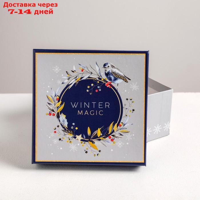 Набор подарочных коробок 6 в 1 "Новогодний", 10 × 10 × 6 - 20 × 20 × 11 см - фото 6 - id-p188539197